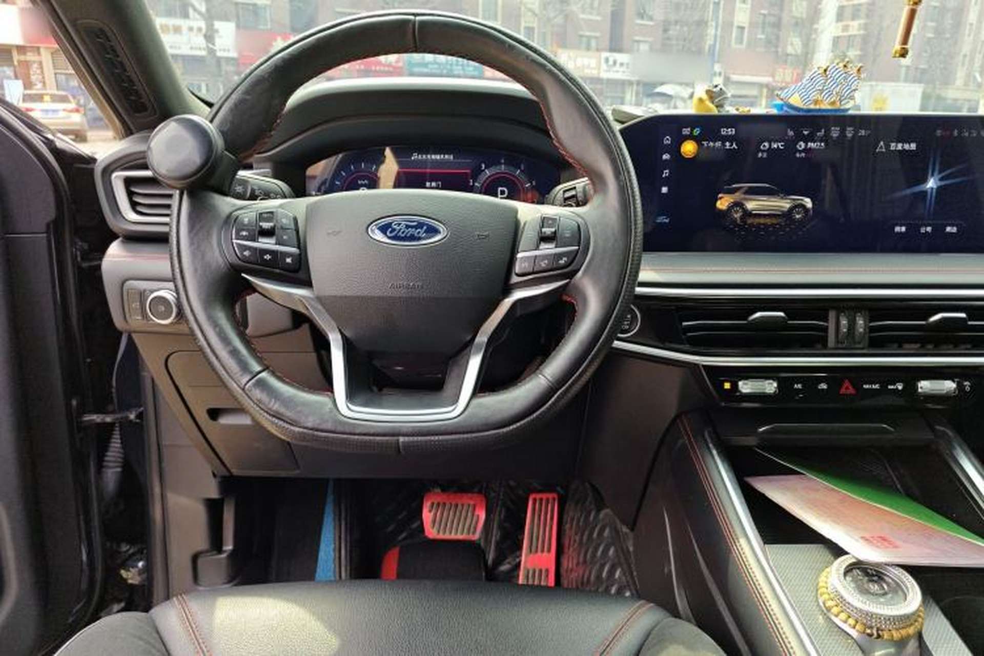 Used Ford Explorer 2023 EcoBoost 285 4x4 ST-LINE 7-Seater Steering Wheel