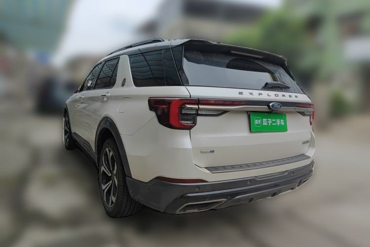 Used Ford Explorer 2023 EcoBoost 285 4x4 ST-LINE 7-Seater Rear Left 45 Deg