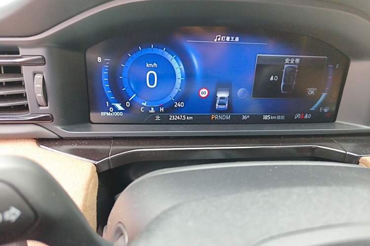 Used Ford Explorer 2023 EcoBoost 285 Kunlun Peak Edition 6-Seater Odometer Close Up