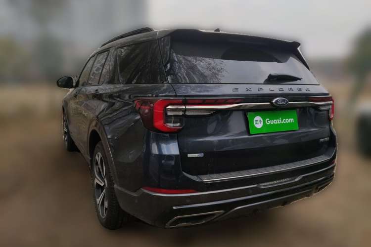 Used Ford Explorer 2023 EcoBoost 285 4x4 ST-LINE 7-Seater Rear Left 45 Deg