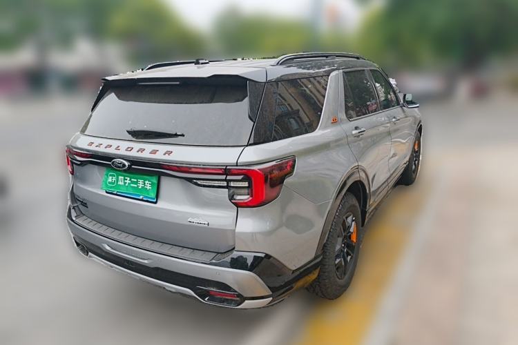 Used Ford Explorer 2023 EcoBoost 285 Kunlun Peak Edition 6-Seater Rear Right 45 Deg
