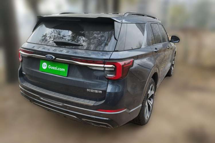 Used Ford Explorer 2023 EcoBoost 285 4x4 ST-LINE 7-Seater Rear Right 45 Deg