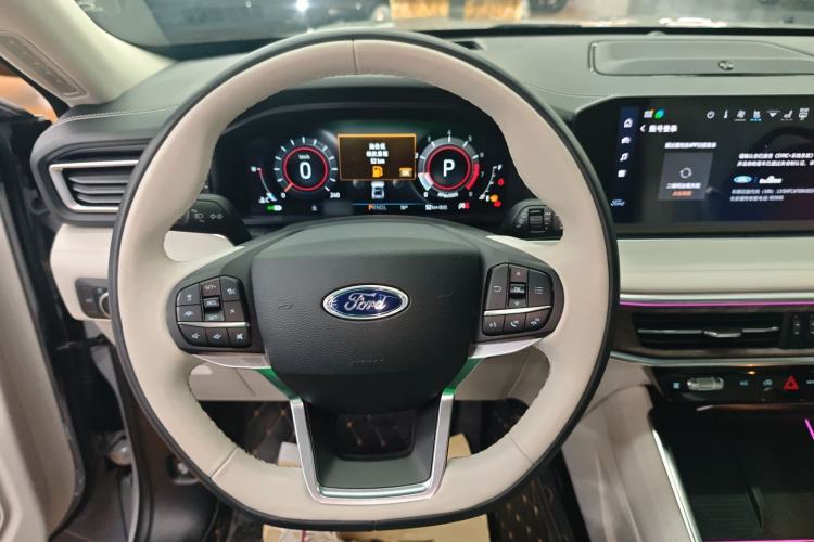 Used Ford Explorer 2023 EcoBoost 285 Four-Wheel Drive Red Gold Edition 6 Seats Steering Wheel