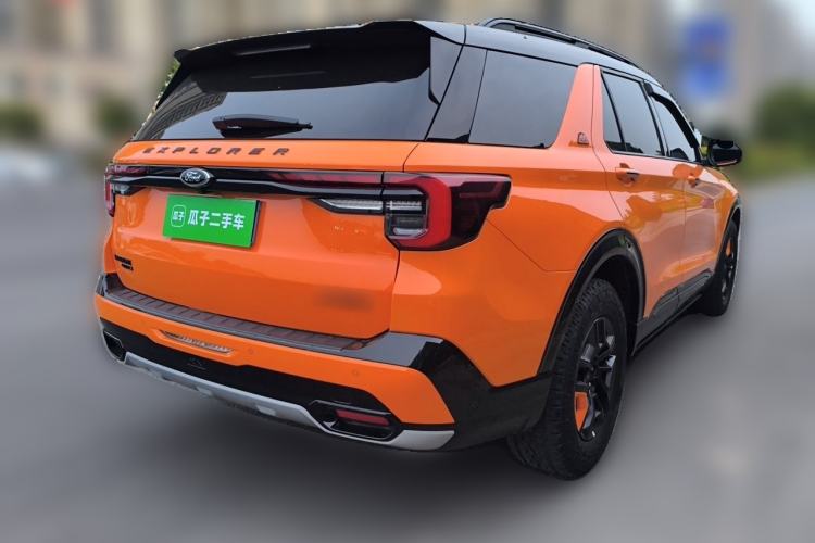Used Ford Explorer 2023 EcoBoost 285 Kunlun Peak Edition 6-Seater Rear Right 45 Deg