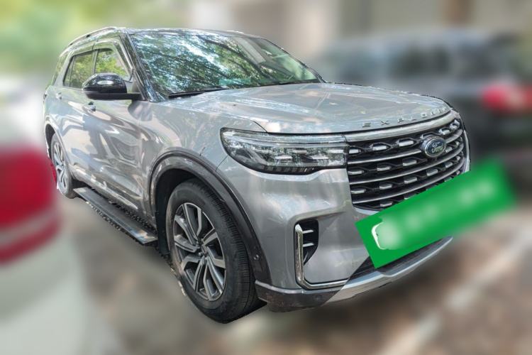 Used Ford Explorer 2023 EcoBoost 285 Four-Wheel Drive Titanium Edition 7-Seater Front Right 45 Deg