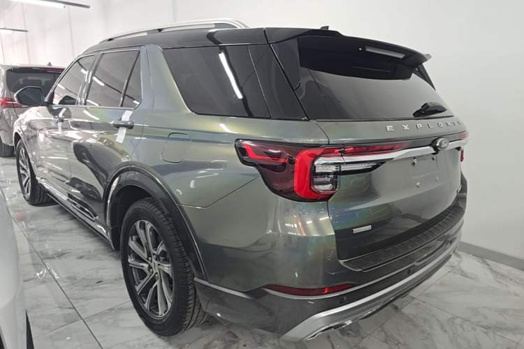 Used Ford Explorer 2023 EcoBoost 285 Rear-Drive Trend Edition 7-Seater Rear Left 45 Deg