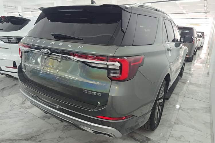 Used Ford Explorer 2023 EcoBoost 285 Rear-Drive Trend Edition 7-Seater Rear Right 45 Deg