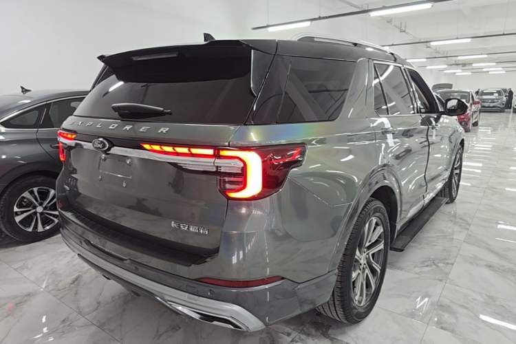 Used Ford Explorer 2023 EcoBoost 285 Rear-Drive Trend Edition 7-Seater Rear Right 45 Deg
