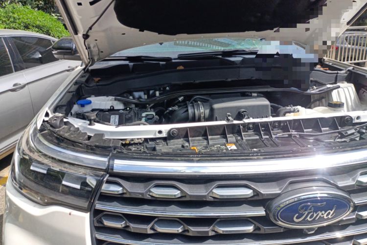 Used Ford Explorer 2023 EcoBoost 285 Four-Wheel Drive Stylish Plus Version 7 Seats Engine Bay Right