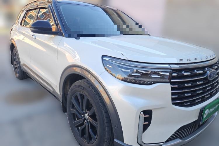 Used Ford Explorer 2023 EcoBoost 285 Four-Wheel Drive Titanium Edition 6 Seats Front Right 45 Deg