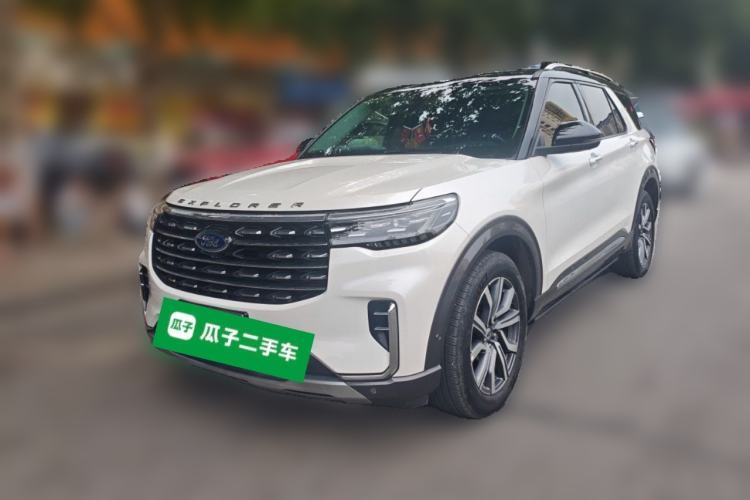 Used Ford Explorer 2023 EcoBoost 285 Four-Wheel Drive Titanium Edition 6 Seats Guazi used car, China used car export, Used car for sale, Used Ford cars, Cheapest cars for sale