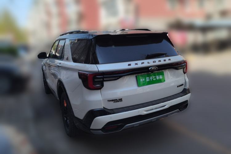 Used Ford Explorer 2023 EcoBoost 285 Kunlun Peak Edition 7-Seater Rear Left 45 Deg