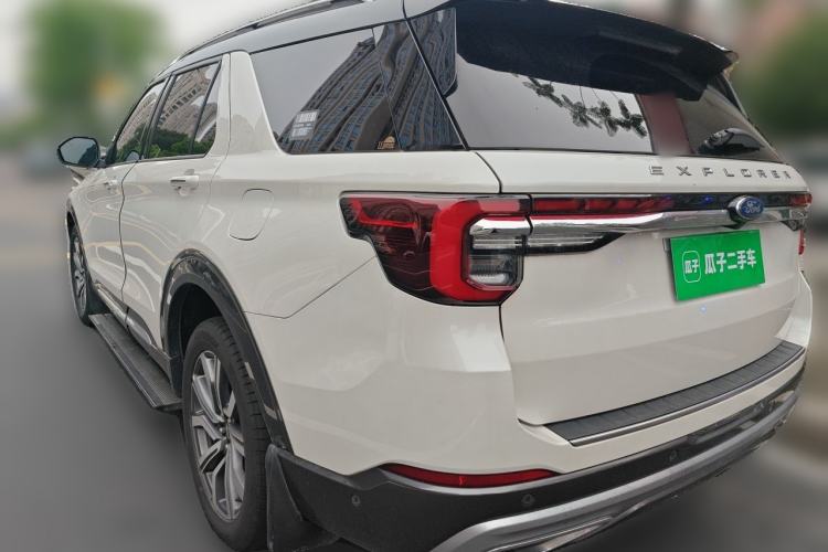 Used Ford Explorer 2023 EcoBoost 285 Four-Wheel Drive Titanium Edition 7-Seater Rear Left 45 Deg
