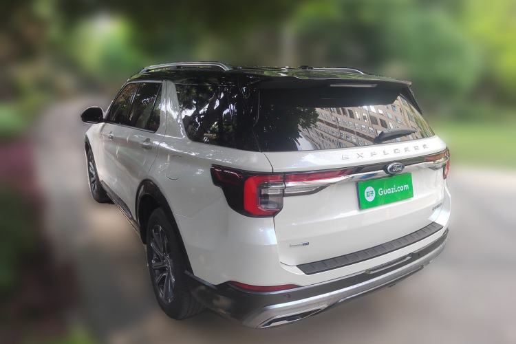 Used Ford Explorer 2023 EcoBoost 285 Four-Wheel Drive Stylish Plus Version 7 Seats Rear Left 45 Deg