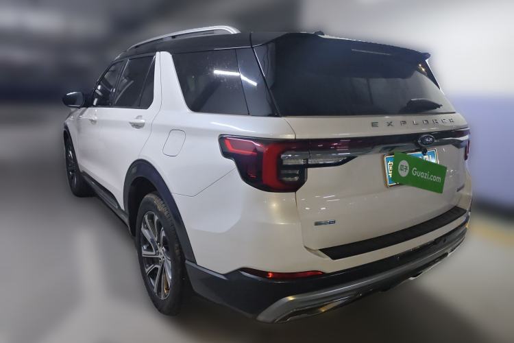 Used Ford Explorer 2023 EcoBoost 285 Four-Wheel Drive Stylish Plus Version 7 Seats Rear Left 45 Deg