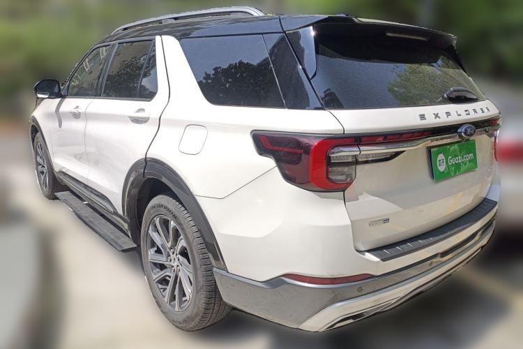 Used Ford Explorer 2023 EcoBoost 285 Four-Wheel Drive Stylish Plus Version 7 Seats Rear Left 45 Deg