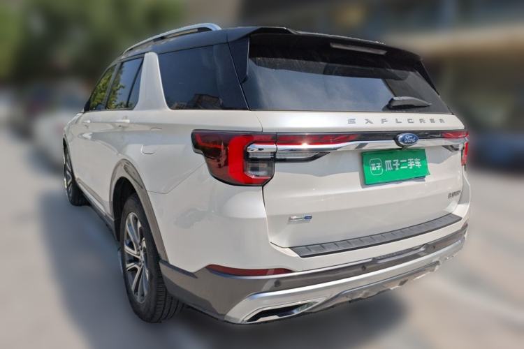 Used Ford Explorer 2023 EcoBoost 285 Four-Wheel Drive Stylish Plus Version 7 Seats Rear Left 45 Deg