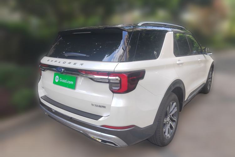 Used Ford Explorer 2023 EcoBoost 285 Four-Wheel Drive Stylish Plus Version 7 Seats Rear Right 45 Deg