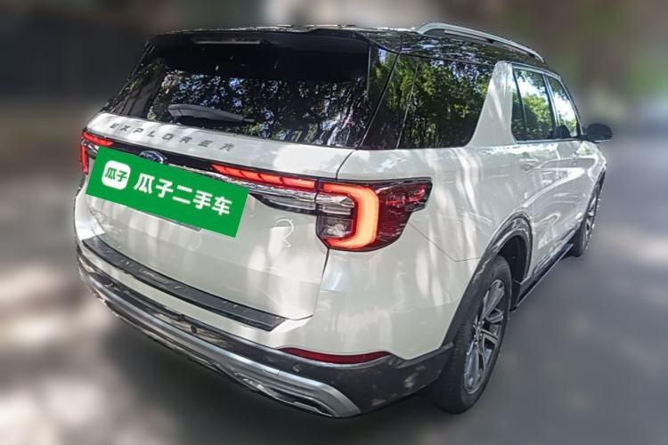 Used Ford Explorer 2023 EcoBoost 285 4x4 Trend Plus Edition 6 Seats Rear Right 45 Deg