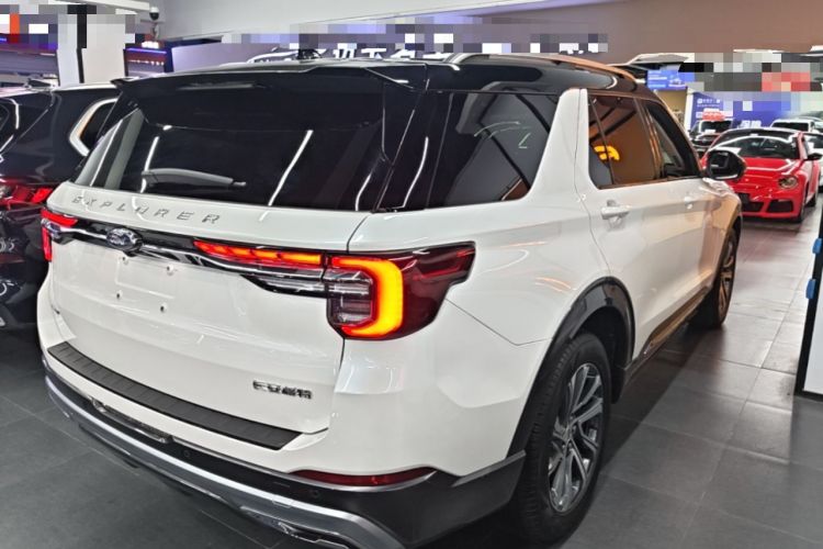 Used Ford Explorer 2023 EcoBoost 285 4x4 Trend Plus Edition 6 Seats Rear Right 45 Deg