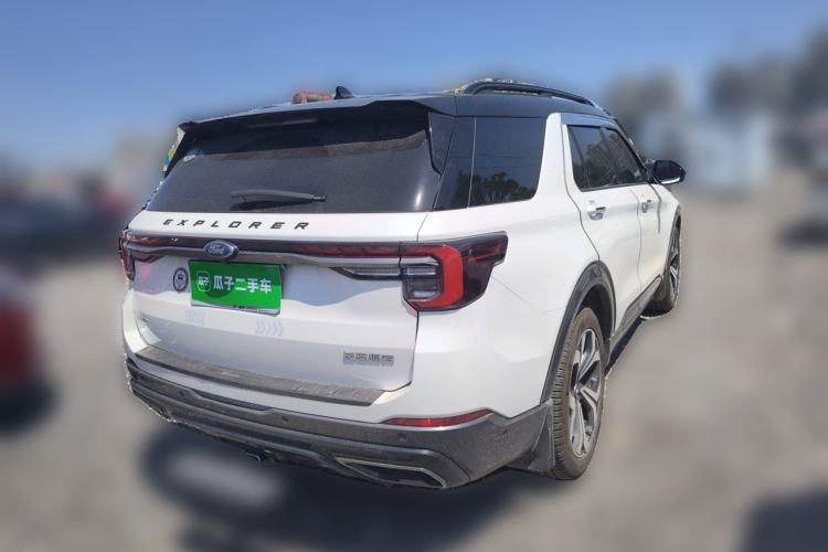 Used Ford Explorer 2023 EcoBoost 285 4x4 ST-LINE 7-Seater Rear Right 45 Deg