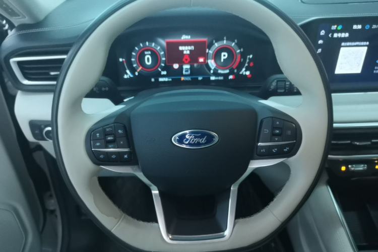 Used Ford Explorer 2023 EcoBoost 285 Four-Wheel Drive Red Gold Edition 6 Seats Steering Wheel