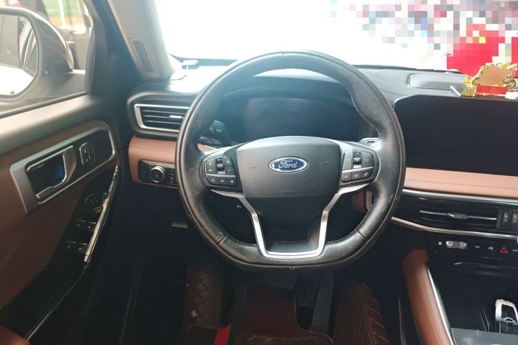 Used Ford Explorer 2023 EcoBoost 285 Four-Wheel Drive Titanium Edition 6 Seats Steering Wheel