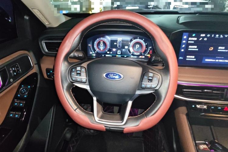 Used Ford Explorer 2023 EcoBoost 285 Four-Wheel Drive Titanium Edition 6 Seats Steering Wheel