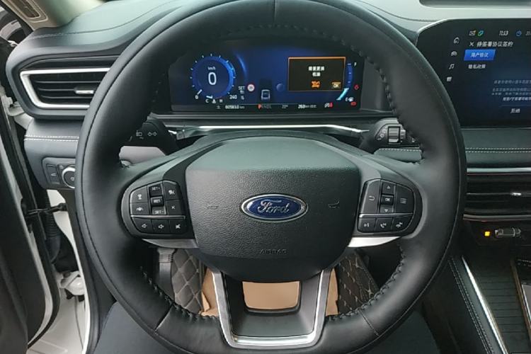 Used Ford Explorer 2023 EcoBoost 285 4x4 Trend Plus Edition 6 Seats Steering Wheel