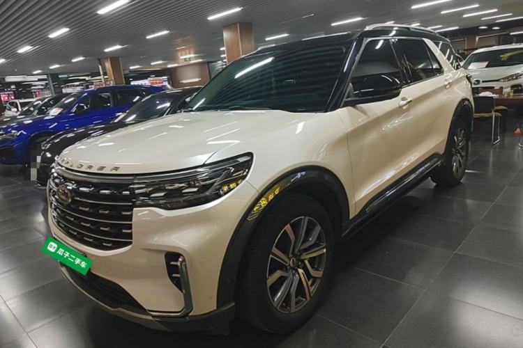 Used Ford Explorer 2023 EcoBoost 285 Four-Wheel Drive Titanium Edition 6 Seats Guazi used car, China used car export, Used car for sale, Used Ford cars, Cheapest cars for sale