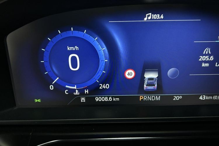 Used Ford Explorer 2023 EcoBoost 285 Kunlun Peak Edition 7-Seater Odometer Close Up