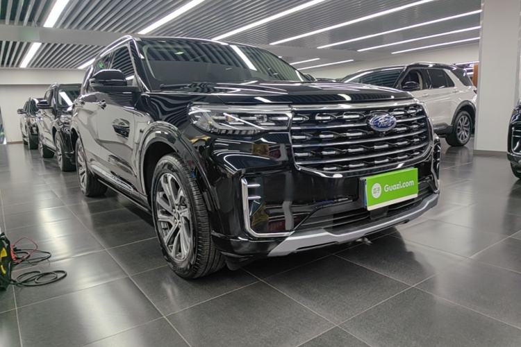 Used Ford Explorer 2024 2.3T EcoBoost Four-Wheel Drive Fashion Plus Edition 6 Seats Front Right 45 Deg