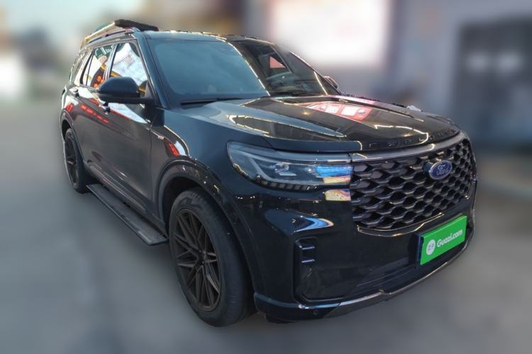 Used Ford Explorer 2024 2.3T EcoBoost All-Wheel Drive ST-LINE 6-Seater Front Right 45 Deg