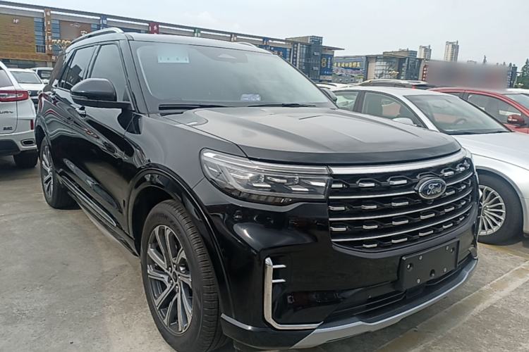 Used Ford Explorer 2024 2.3T EcoBoost Four-Wheel Drive Fashion Plus Edition 6 Seats Front Right 45 Deg