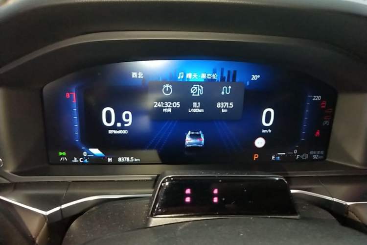 Used Ford Explorer 2024 2.3T EcoBoost Four-Wheel Drive Titanium Edition 6 Seats Instrument Cluster