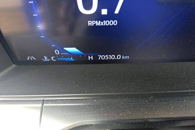 Used Ford Explorer 2024 2.3T EcoBoost All-Wheel Drive Stylish Plus Version 7 Seats Odometer Close Up