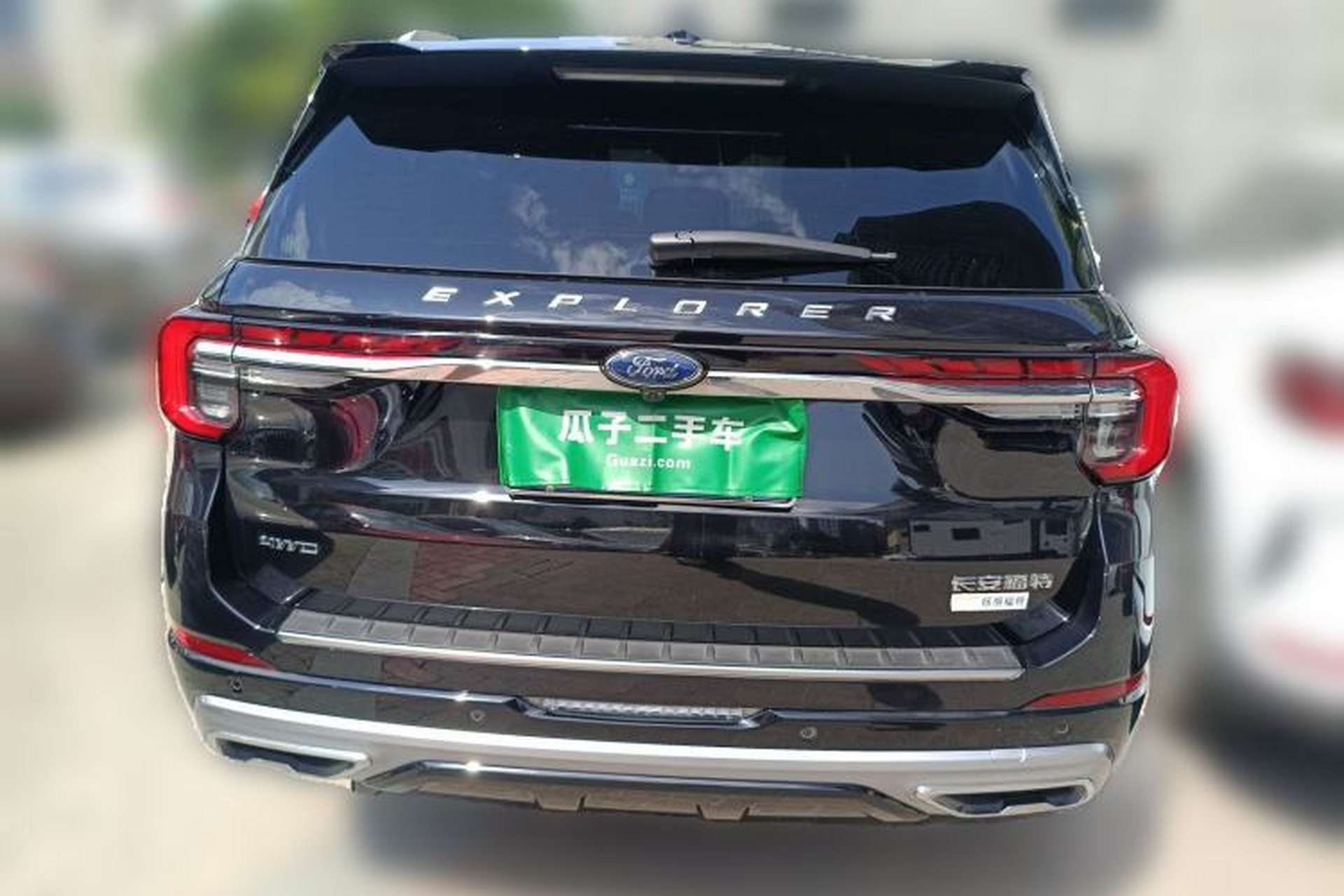 Used Ford Explorer 2024 2.3T EcoBoost Four-Wheel Drive Titanium Edition 7 Seats Rear