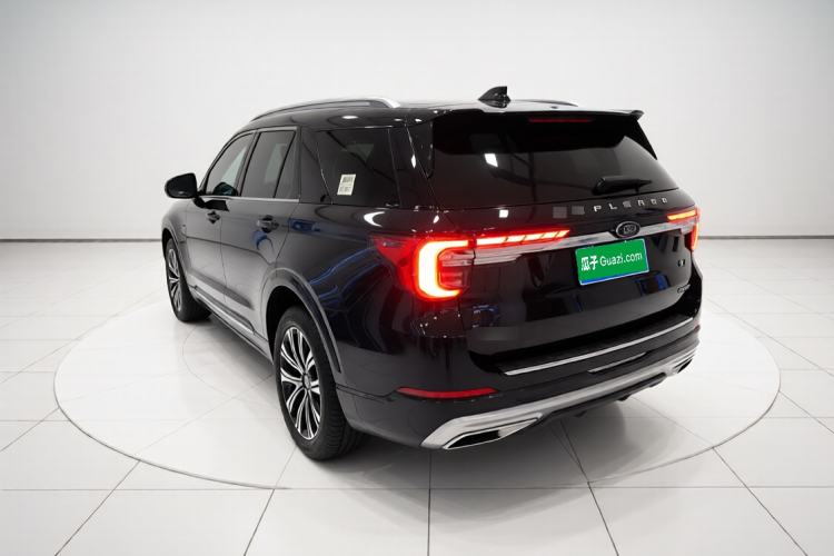 Used Ford Explorer 2024 2.3T EcoBoost Four-Wheel Drive Titanium Edition 7 Seats Rear Left 45 Deg