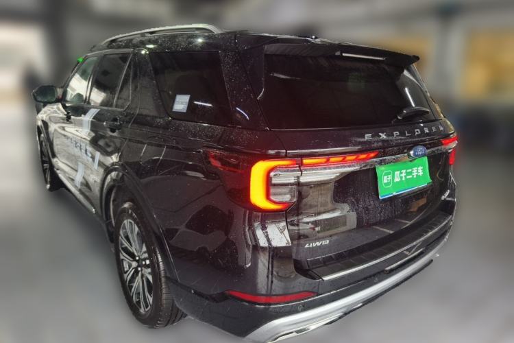 Used Ford Explorer 2024 2.3T EcoBoost Four-Wheel Drive Titanium Edition 7 Seats Rear Left 45 Deg