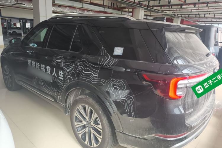 Used Ford Explorer 2024 2.3T EcoBoost Four-Wheel Drive Titanium Edition 7 Seats Rear Left 45 Deg