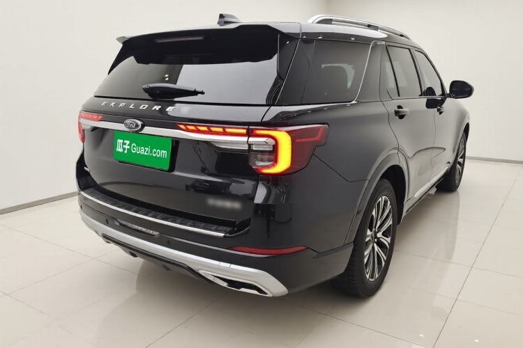 Used Ford Explorer 2024 2.3T EcoBoost Four-Wheel Drive Titanium Edition 7 Seats Rear Right 45 Deg