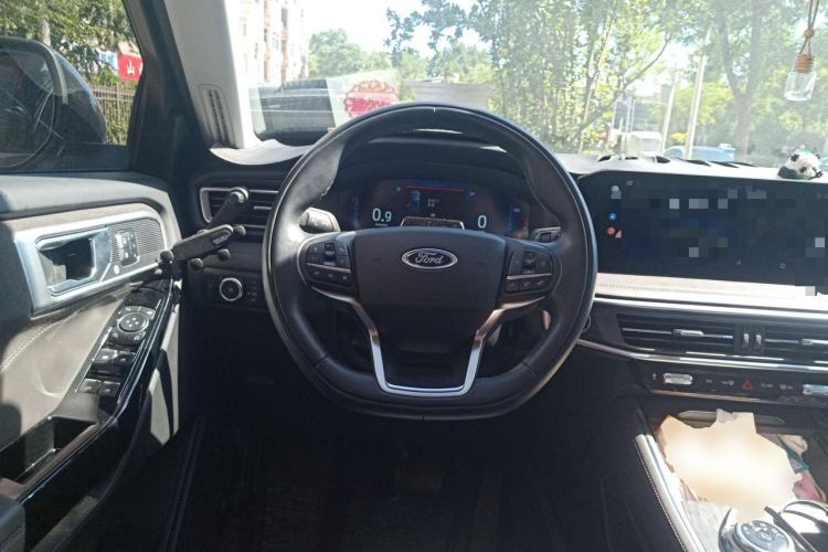 Used Ford Explorer 2024 2.3T EcoBoost Four-Wheel Drive Titanium Edition 6 Seats Steering Wheel