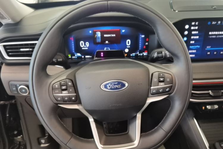 Used Ford Explorer 2024 2.3T EcoBoost Four-Wheel Drive Titanium Edition 6 Seats Steering Wheel