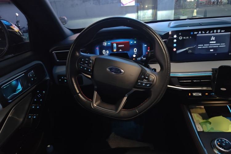 Used Ford Explorer 2024 2.3T EcoBoost All-Wheel Drive ST-LINE 6-Seater Steering Wheel