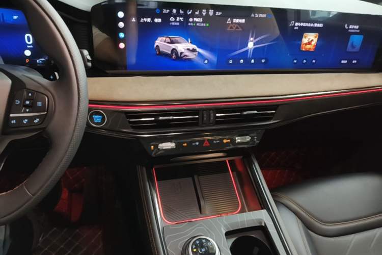 Used Ford Explorer 2024 2.3T EcoBoost Kunlun Peak Edition 6-Seater Audio And AC Panel