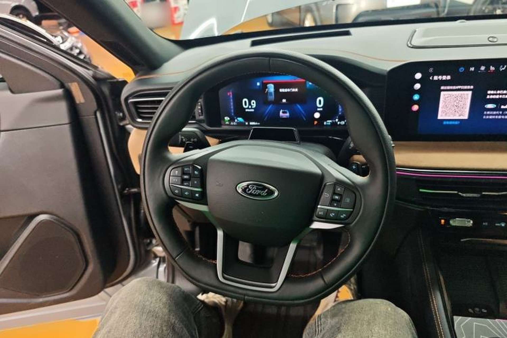 Used Ford Explorer 2024 2.3T EcoBoost Kunlun Peak Edition 6-Seater Steering Wheel
