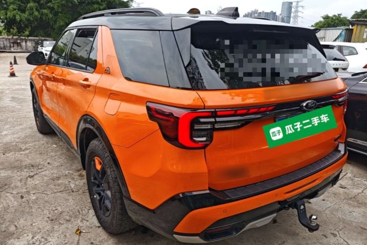 Used Ford Explorer 2024 2.3T EcoBoost Kunlun Peak Edition 7-Seater Rear Left 45 Deg