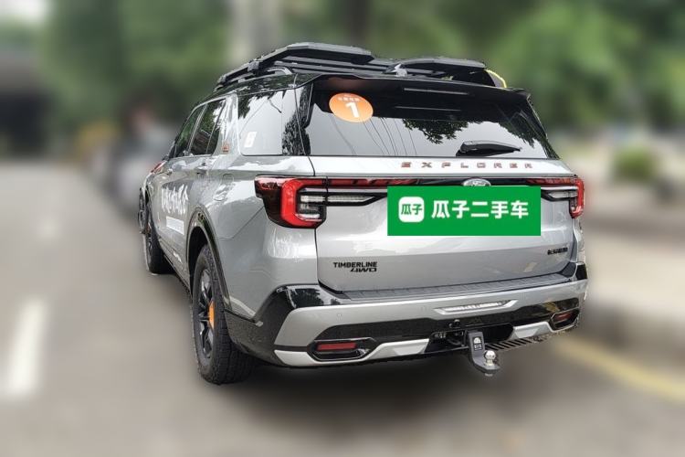 Used Ford Explorer 2024 2.3T EcoBoost Kunlun Peak Edition 6-Seater Rear Left 45 Deg