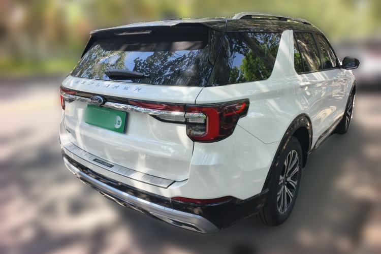 Used Ford Explorer 2024 2.3T EcoBoost Four-Wheel Drive Titanium Edition 6 Seats Rear Right 45 Deg