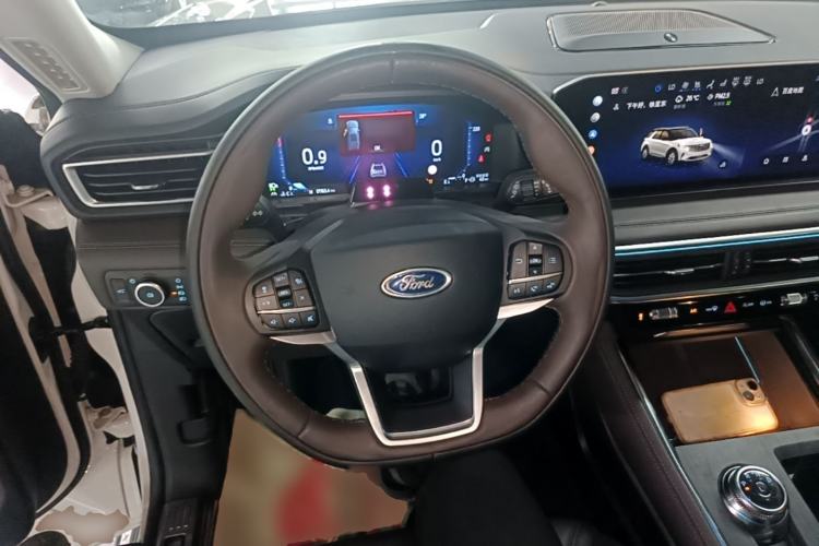 Used Ford Explorer 2024 2.3T EcoBoost Four-Wheel Drive Titanium Edition 6 Seats Steering Wheel